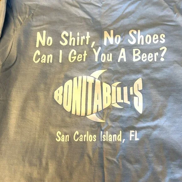 NWT Bonita Bill's Long Sleeve T-Shirt, M - Picture 1 of 7